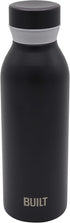 BUILT Cascade Water Bottle, 18 ounces, Black