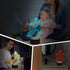 Lampeez Kids 3D Ice Hockey Player Night Light Optical Illusion Lamp with 16 Colors Remote Control Changing Birthday Gift Idea for Boys and Girls