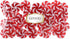 KESYOO 50pcs Christmas Candy Cane Christmas Tree Hanging Peppermint Ornaments for Holiday Decoration Party Favors 25mm