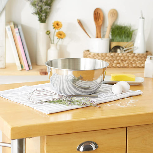 RSVP Endurance 18/8 Stainless Steel 4-Quart Mixing Bowl