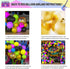 90S 80S Themed Balloon Garland Party Decorations Purple Rose Red Green Yellow Blue Black Gold Confetti Balloons Chain Radio Guitar Music Note Foil Balloon for Back to 90's 80's Hip Pop Party Decor