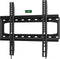 HOME VISION TV Wall Mount Fixed,Low Profile TV Mount,Wall Mount TV Bracket for Most 26-55 inch TVs with Max VESA 400X400mm up to 99lbs Fits 16'' Wood Studs,Quick Release Lock