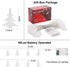 Christmas Lights,19.68 ft 40 led Battery Operated Christmas Tree Lights for Bedroom Patio Room Garden Party Home Christmas Decor Indoor Outdoor Christmas Tree Decorations Warm White