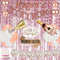 Rose Gold Birthday Decorations Party Supplies Kit - Happy Birthday Balloons Banner,Cake Topper,Birthday Tiara & Sash,Foil Fringe Curtains,Tablecloth for Girls and Women Birthday Party (Any Age)
