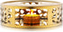 Simtive Teapot Warmer, Brushed Stainless Steel Tea Warmer with Tealight Holder, Gold