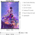 Game Characters Xiao and Venti Scroll Painting Bedroom Modern Family Decor Canvas Wall Art Picture Print (16 x 24/20 x 28) Inches