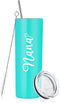 Grandma Gifts, Nana Stainless Steel Insulated Skinny Tumbler with Lid, Christmas Birthday Mother™s Day Gifts for New Grandma Nana Grandmother Gigi Granny Mom Women from Grandchildren(20oz, Mint)