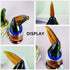 SLMYUER Hand Blown Glass Birds,Blown Glass Ornaments, Glass Bird Decoration, Decorative Ornaments, Animal Statue, Home & Office Decoration Ornaments