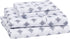 Amazon Basics Lightweight Super Soft Easy Care Microfiber Bed Sheet Set with 14? Deep Pockets - King, Blue Gray Medallion
