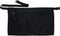 iServ 5 Pockets Black Waist Apron (22x13 inches). Clip-on Server Apron with Zipper pocket. Restaurant Half Aprons Waitress, Waiter, Server, Bartender, Barista, Money Apron, Check Holder, Organizer
