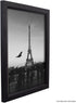 Craig Frames 7171610BK 4 by 6-Inch Picture/Poster Frame, Wood Grain Finish, 0.825-Inch Wide, Solid Black