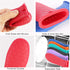 10 Pcs Non-Slip Silicone Hot Handle Holder & Assist Grips, Potholder for Cast Iron Skillets, Heat Resistant Handle Cover Sleeve for Frying Pans, Casserole, Cookware Handles
