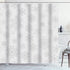Sonernt Curtain White Christmas from Gray Snowflakes on Pattern Snow Shower Curtain Bathroom Decor,Polyester Durable Waterproof Curtain