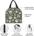 Quelnegcre Reusable Insulated Lunch Bag for WomenMen Leakproof Cooler Tote Bag Freezable Lunch Box Container for Office Work School Picnic Beach