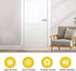 fowong 36 Inch Under Door Noise Stopper, Door Draft Blocker Heavy Duty Seal Guard Door Bottom Weather Stripping Saving Energy (Beige)