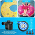 Electric Air Pump, Portable Quick-Fill Air Pump with 3 Nozzles, 110V AC/12V DC, Inflator/Deflator Pumps for Outdoor Camping, Inflatable Cushions, Air Mattress Beds, Boats, Swimming Ring and Toy Raft