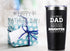 I'm a Proud Dad of a Freaking Awesome Daughter 20 OZ Tumbler.Father Dad Gifts from Daughter,Son,Wife.Birthday,Christmas Gifts for New Dad,Father,Husband,Men Travel Mug(Black)