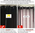 NICETOWN Thermal Insulated Grommet Blackout Curtains for Bedroom (2 Panels, W42 x L63 -Inch, Grey)