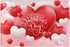 Valentine's Day Love Door Mat Machine Washable Indoor Or Outdoor for Living Room Bedroom Dining Kitchen Or Entryway Mat Non Skid Area Carpet, 17.7" X 29.5"
