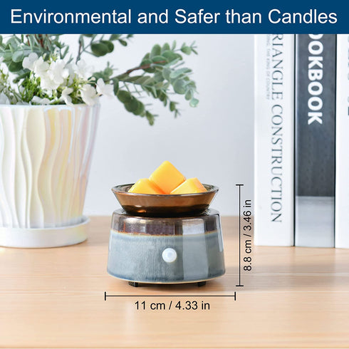 kobodon Ceramic Candle Wax Warmer,Scentsy Warmer, Home Fragrance Diffuser, Wax Melter for Scents Fragrances Candles Oils, Fragrance Warmer Scented Candles or Wax Melts, Gifts for Spa Home Office