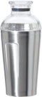 Oggi Groove Insulated Cocktail Shaker-16oz Double Wall Vacuum Insulated Stainless Steel Shaker, Tritan Lid has Built In Strainer, Ideal Cocktail Mixer, Martini Shaker, Margarita Shaker, Stainless,7404