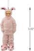 Hallmark Warner Bros Story Ralphie in Bunny Suit Christmas Ornaments