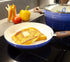 Robert Irvine 11" Fry Pan - Aluminum Skillet with Ceramic Non-Stick Coating & Induction Ready Base - Oven Compatible - Dishwasher Safe, Easy to Clean - Black