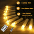 Flameless LED Candles,20 PCS Decorative Candles,Warm White Candle Lights with Clips,USB Operated Romatic Candles,Fake Candles for Holiday Decorations,Seasonal Celebration,Christmas & Wedding Decor