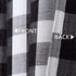 Black and White Buffalo Plaid Tie Up Valance Curtains, Buffalo Check Gingham Farmhouse Retro Adjustable Tie-Up Shades Window Treatment Kitchen Curtains for Cafe Bathroom Windows, 56 x 18", Black/White