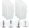 Flammi Steam Mop Replacement Pads for Shark SK410 SK435CO S1000 S1000A SK460 SK140 SK141 S3101 S3250 S3251 Steam Mop Replacement Pads, 6 Pack