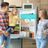 6 Pack Digital Refrigerator Thermometer, Waterproof Freezer Room Thermometer,High Precision Fridge Alarm Thermometer with Hook for Kitchen Home,°C/°F Convertible