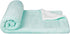 Amazon Basics Kids Ultra-Soft Micromink Sherpa Blanket - Twin, Mountain Mint Green