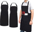 Cotton Blended Extra Large XXL Aprons for Women / Men with 2 Pockets for Cooking, Kitchen, Barber, Gardening, BBQ, Chef Apron
