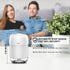 OTWEN Portable Cool Mist Humidifiers, Mini Car Diffuser With Holder, BPA-Free 22dB Quiet Small Air Humidifier for Car, Bedroom, Baby, Plants, Office, Desk, Travel - Auto Shut Off, Night Light