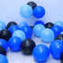 Video Game Party Supplies Birthday Decorations for Boys - 98 Pack Blue Black Balloons Garland with Gamer Birthday Banner Game Controller Balloons for Boy Level Up Birthday Party Decorations