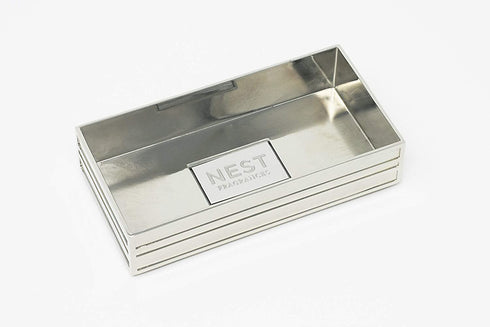 NEST Fragrances Soap & Lotion Silver Tray