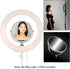 Neewer 8 inches/20 Centimeters Glass Double-Sided Selfie Magnified Circular Makeup Mirror with Adapter for 18 inches Ring Light, Selfie, Portrait, Makeup