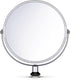 Neewer 8 inches/20 Centimeters Glass Double-Sided Selfie Magnified Circular Makeup Mirror with Adapter for 18 inches Ring Light, Selfie, Portrait, Makeup