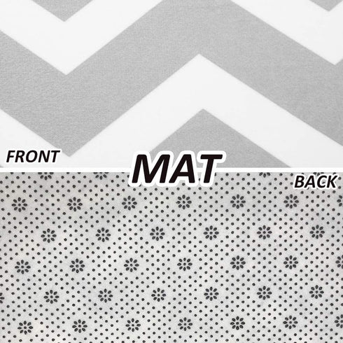 Libaoge White Nautical Anchor Navy Blue Doormat Entrance Mat Indoor/Outdoor Door Mats Floor Mat Rug Mat 18x30in