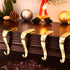 Yuokwer Christmas Stocking Holders for Mantel Set of 4- Stocking Hooks Hanger for Fireplace Christmas Hooks Safety Hang Grip Stockings Clip for Christmas Party Decoration (Gold, Pack of 4)