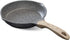 JEETEE 8 Inch Nonstick Frying Pan, Stone Coating Cookware, Nonstick Omelette Pan with Heat-Resistant Handle, Induction Skillet for Eggs (Grey)
