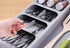 SOMIER Expandable Kitchen Drawer Organizer, Adjustable Cutlery Trays and Utensil Holder, Kitchen Drawer Dividers Storage for Silverware, Flatware, Knives, Spoons, Gray