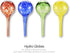 Skinartwork Plant Watering Globes, Automatic Watering Aqua Globe Mini Decorative Hand-Blown Glass Small Plant Bulbs - 4pc Deluxe Set