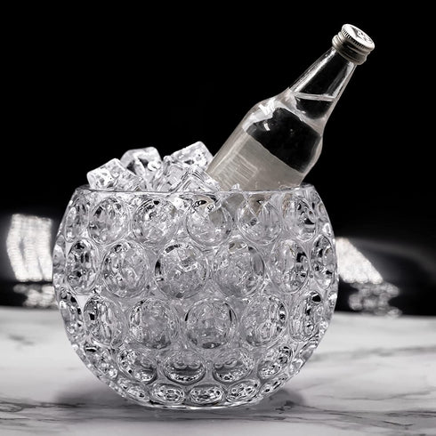 Mirrogo Clear Fake Ice Cubes, Acrylic Ice Cubes,Plastic Ice Cubes 100 PCS 20MM Valentines Vase Filler Ice Cubes for Party, Wedding and Home Decorative Crystal Rocks