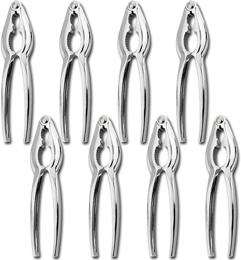 Crab Crackers and Tools, Lobster Crackers, Seafood Crab Leg Cracker Tools, Nut Cracker Set, 8 PACK