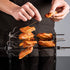 ZSooner BBQ Steel Metal Roaster Rotisserie Skewers Needle Cage Oven Kebab Maker Grill