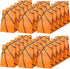 30 Pieces Basketball Party Favor Bags Basketball Goody Treat Bags Basketball Pattern Snacks Candy Biscuits Toys Bags for Kids Boys Teens Adults Basketball Theme Birthday Party Supplies (Orange)