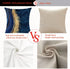 Throw Pillow Covers, Navy Blue Decorative Pillow Covers ,Blue and Gold Marble Pillowcase 18x18 inch, Couch Cushion Cover Set of 4 for Home Living Room Bedroom Sofa Decor Pillows