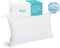 WAJ Shredded Memory Foam Pillow Queen Size Bed Cooling Pillows for Sleeping with Washable Bamboo Cover, Adjustable Gel Infused Foam Fill for Side Back and Stomach Sleepers
