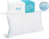 WAJ Shredded Memory Foam Pillow Queen Size Bed Cooling Pillows for Sleeping with Washable Bamboo Cover, Adjustable Gel Infused Foam Fill for Side Back and Stomach Sleepers